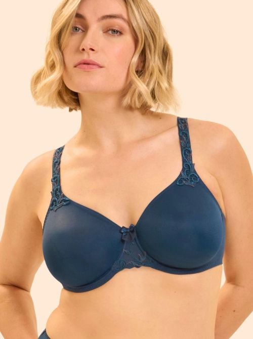 Andora reggiseno contenitivo, blue p&eacute;trole SIMONE PERELE