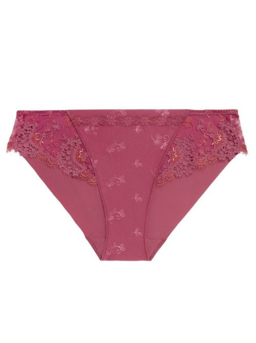 Wish Slip classico in pizzo, rose santal