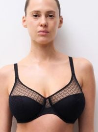 Norah Chic reggiseno con ferretto, nero