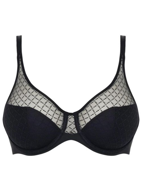 Norah Chic reggiseno con ferretto, nero