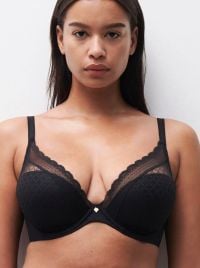 Norah Chic wired bra, black