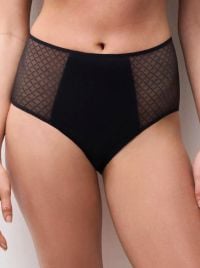 Norah Chic slip a vita alta, nero