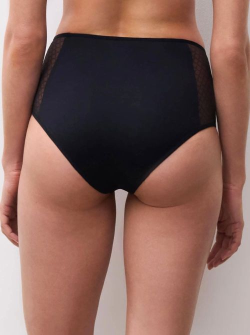 Norah Chic slip a vita alta, nero