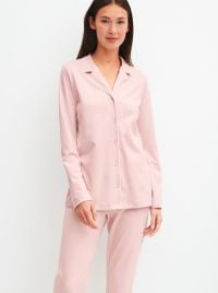 Pigiama Donna con Bottoni Night Lovers in Swiss Cotton Interlock