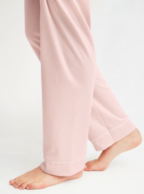 Pigiama Donna con Bottoni Night Lovers in Swiss Cotton Interlock