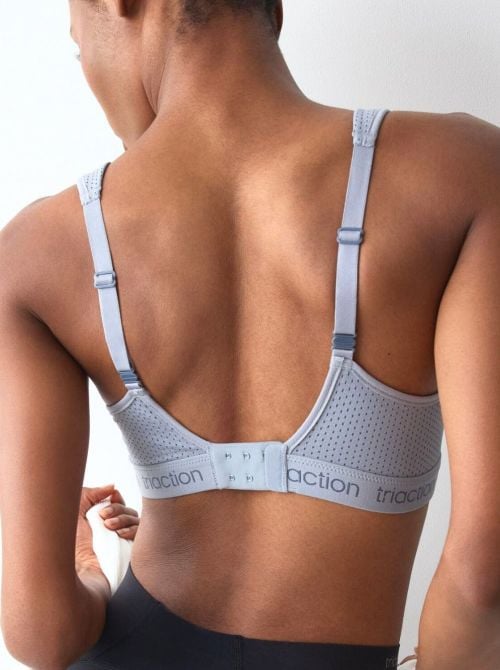Triaction Energy Lite N Reggiseno Sportivo Senza Ferretto Alto Sostegno, grigio