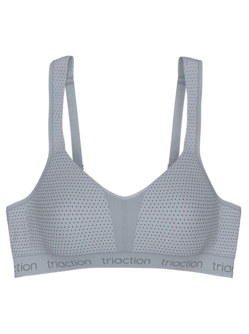 Triaction Energy Lite N Reggiseno Sportivo Senza Ferretto Alto Sostegno, grigio