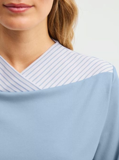 Soulmate - Pigiama Lungo Donna in Cotone caldo con Polsini