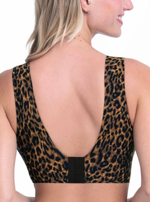 Essential Lace bralette con coppe imbottite, gold cat