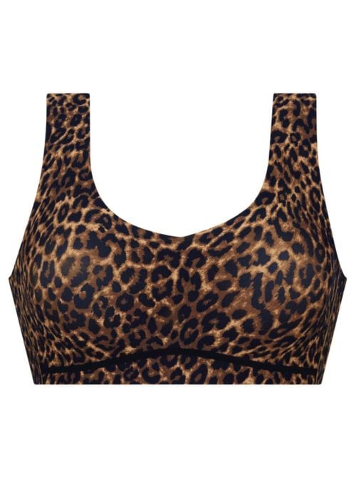 Essential Lace bralette con coppe imbottite, gold cat