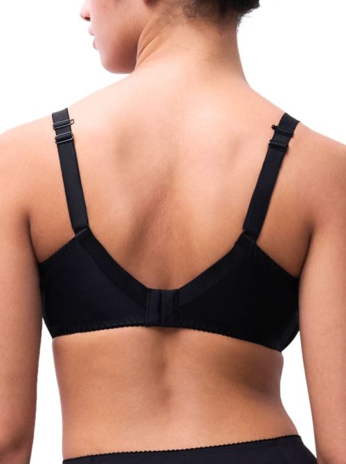 Majestic Reggiseno con Ferretto Coprente ad Alto Sostegno, nero