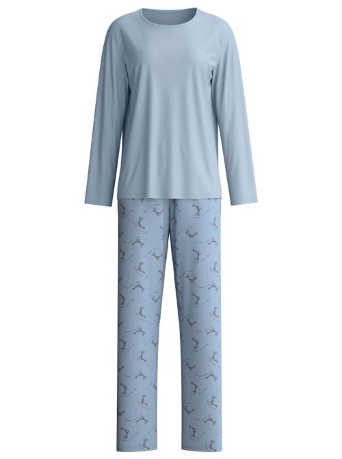 Hotel Nights - Pigiama Lungo Donna in Cotone