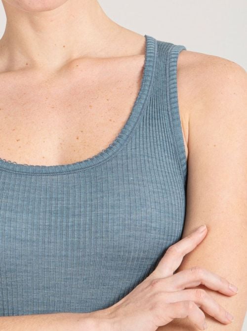 Canotta Donna in Lana e Seta a Spallina Larga BOGLIETTI