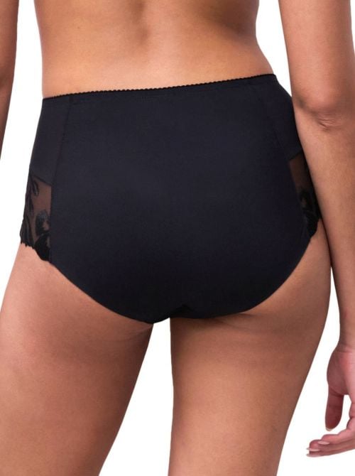 Slip Donna a Vita Alta Levigante, nero
