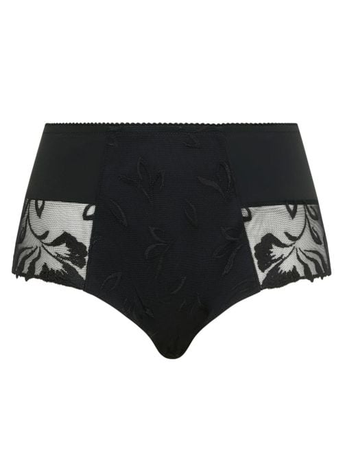 Slip Donna a Vita Alta Levigante, nero