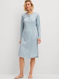 Camicia da Notte Lunga e Calda in Cotone - Midnight Dreams