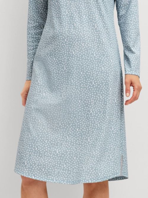Camicia da Notte Lunga e Calda in Cotone - Midnight Dreams