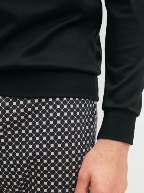 Pigiama Uomo Caldo in Cotone con Polsini - Relax Cosy Vibes
