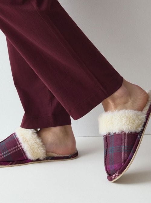 Pantofole Donna Morbide con Punta Chiusa e Suola Antiscivolo TRIUMPH