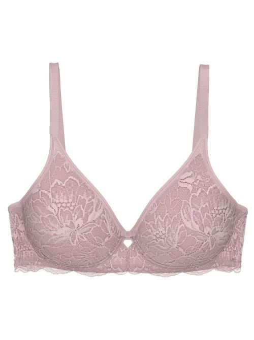Amourette Charm T W02 Reggiseno con Ferretto e Coppe Preformate in Pizzo, rosa