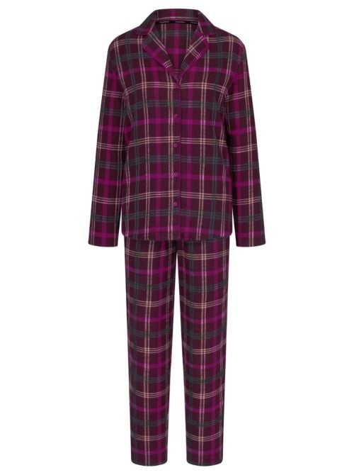 Boyfriend - Pigiama Donna Lungo in 100% Cotone Biologico, bordo'