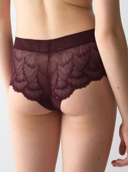Love in Lace Culotte Corta in Pizzo Elasticizzato, bordo'