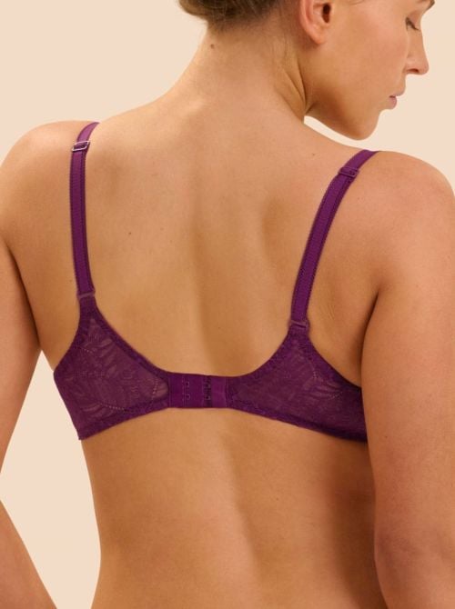 Comete Reggiseno con ferretto coppe profonde, mora