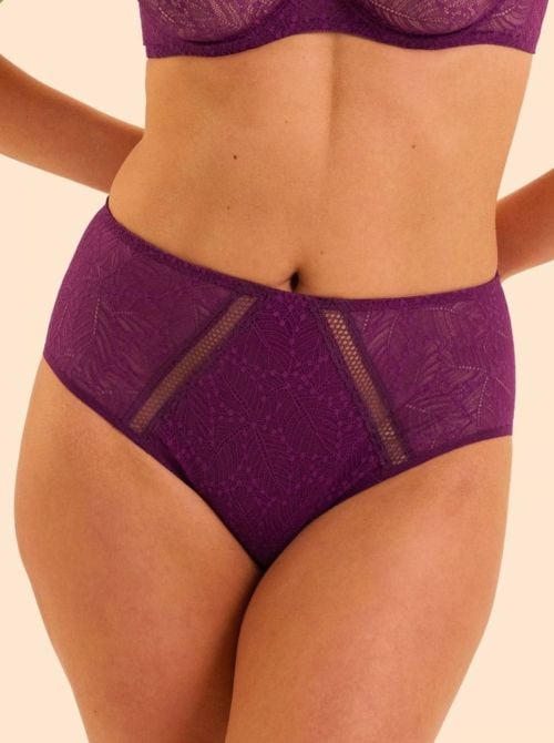 Com&egrave;te Slip Alto in Pizzo, mora SIMONE PERELE