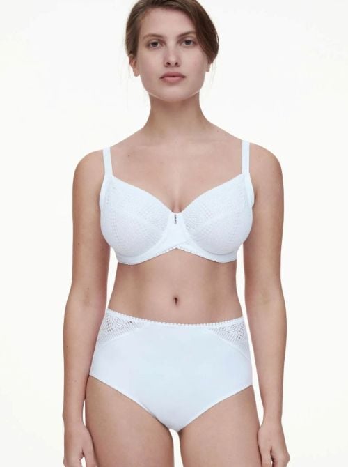 Easy Support Reggiseno Coprente con Ferretto in Pizzo ad Alto Sostegno, bianco CHANTELLE