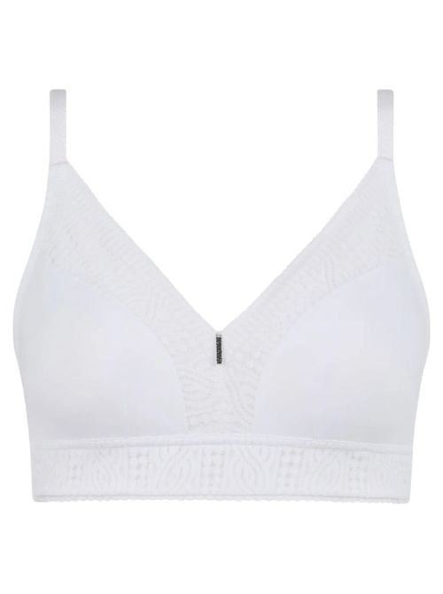 Easy Support Reggiseno Senza Ferretto Coprente ad Alto Sostegno, bianco