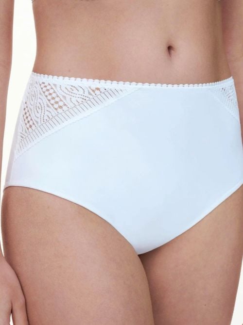 Easy Support Culotte Contenitiva a Vita Alta con Effetto Levigante, bianco