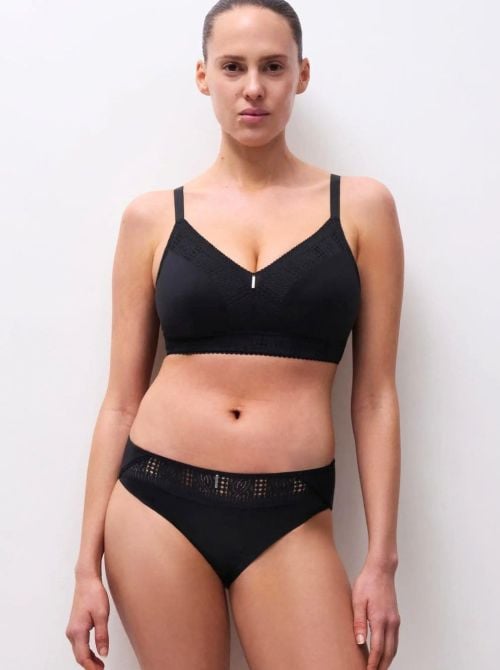Easy Support Reggiseno Senza Ferretto Coprente ad Alto Sostegno, nero CHANTELLE