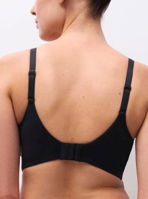 Easy Support Reggiseno Senza Ferretto Coprente ad Alto Sostegno, nero