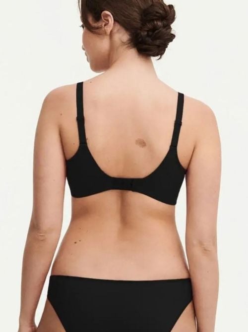 Floral Touch Reggiseno Coprente con Ferretto in Pizzo Floreale, nero CHANTELLE