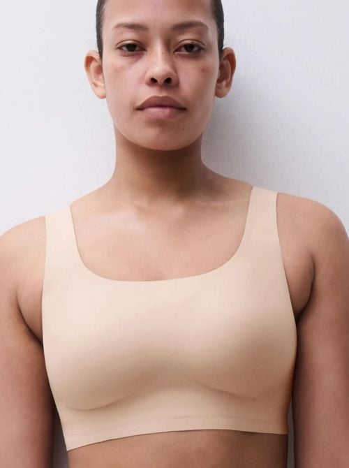 SoftStretch Power Reggiseno Senza Ferretto ad Alto Sostegno con Coppe Imbottite, beige CHANTELLE