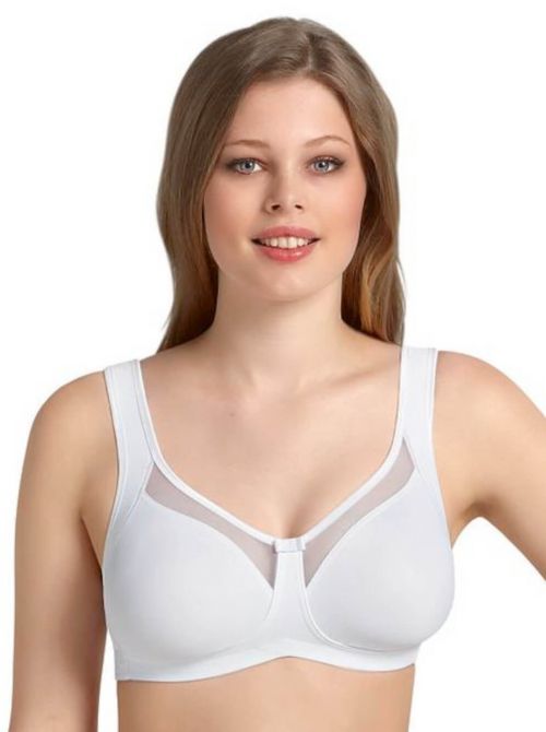 5859 Clara - non-wired bra, white ANITA