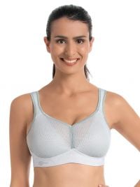 5544 Air Control reggiseno sportivo con imbottitura, bianco