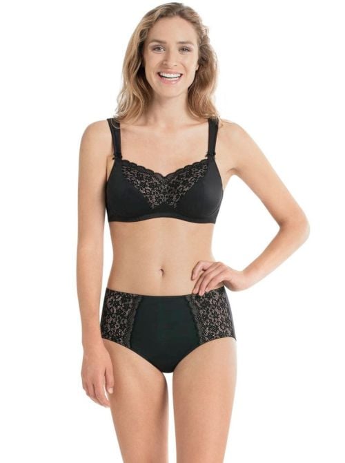 5712X Havanna Reggiseno per protesi, nero
