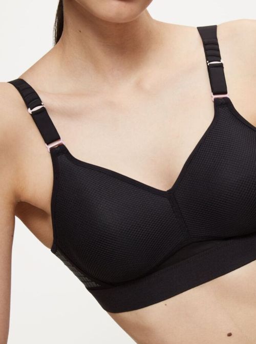 Triaction Hybrid Lite P imbottito senza ferretto, nero