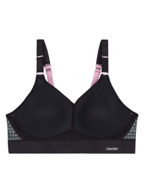 Triaction Hybrid Lite P imbottito senza ferretto, nero