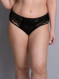 Selma slip alto, nero
