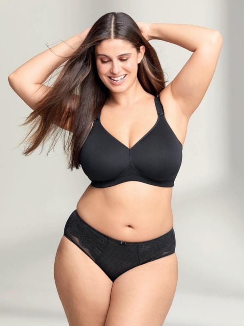 Selma slip alto, nero ROSA FAIA