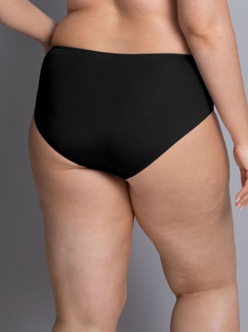 Selma slip alto, nero
