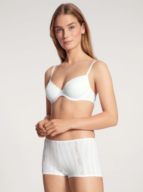24192 Etude Toujours panty alto, bianco CALIDA