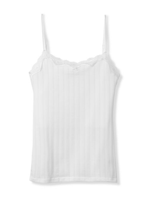 10092 Etude Top with adjustable straps, white