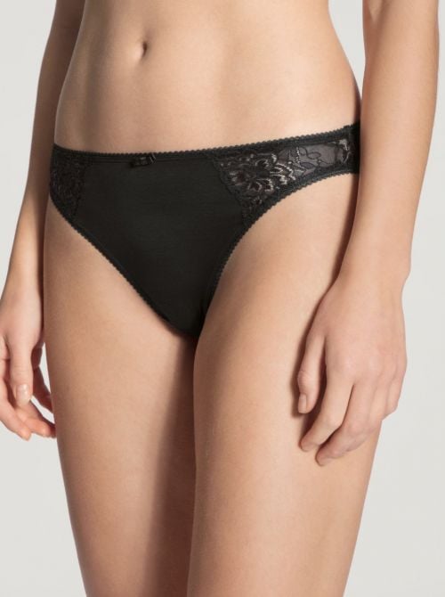 Sweet Secrets slip con pizzo, nero CALIDA