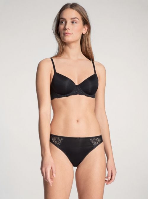 Sweet Secrets slip con pizzo, nero CALIDA