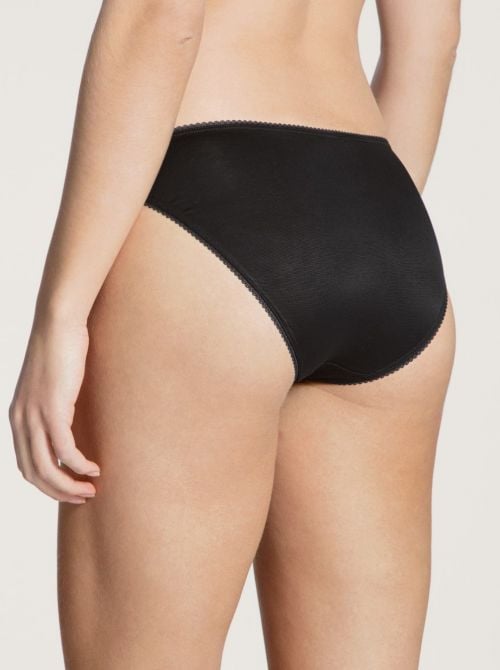 Sweet Secrets slip con pizzo, nero