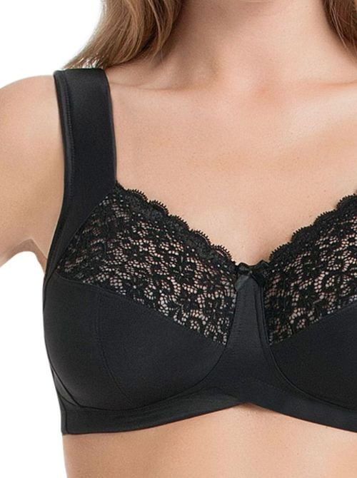 Havanna reggiseno senza ferretto, nero