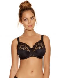 Helena Underwired  Full Cup Bra, black